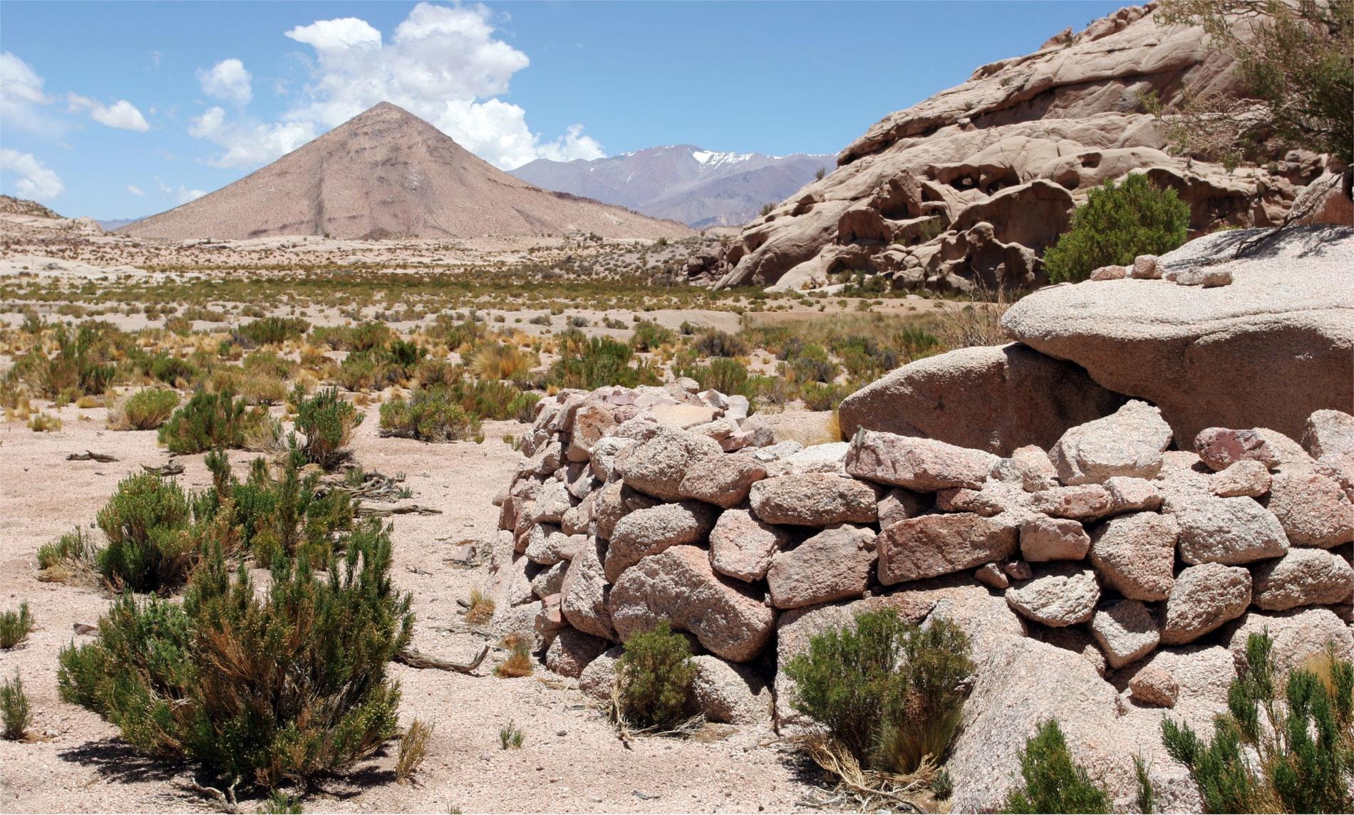 Paisaje de alta montaña en el Parque Nacional San Guillermo